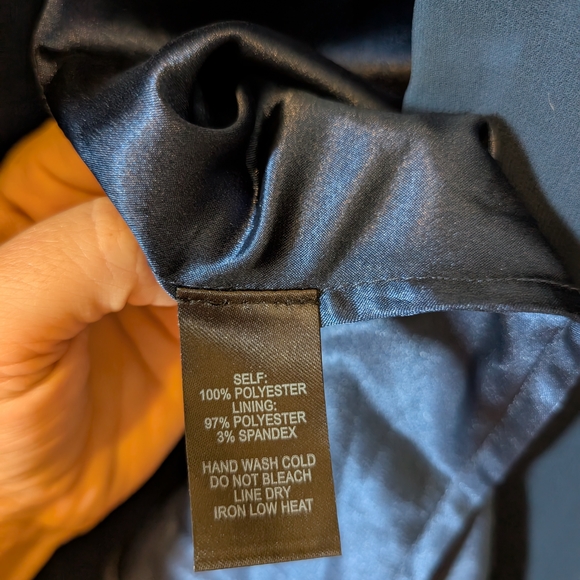 Lulu's Navy Blue Maxi Dress - Picture 6 of 7